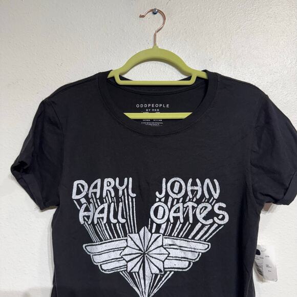 Odd People Black Graphic T-Shirt Sz S NWT - Picture 3 of 13